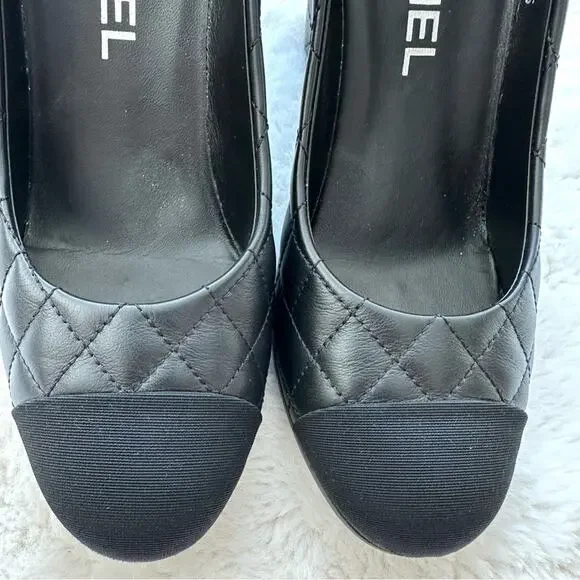 CHANEL women high heel shoes size 36 EU Authentic Retail 1450$ - Picture 7 of 10